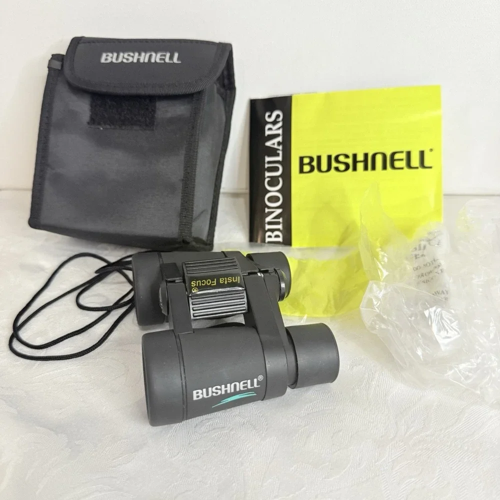 Bushnell PowerView LiteVision Insta Focus binoculars 4x30‎ New In Box